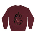 European And American Digital Printing Cartoon Round-neck Sweater