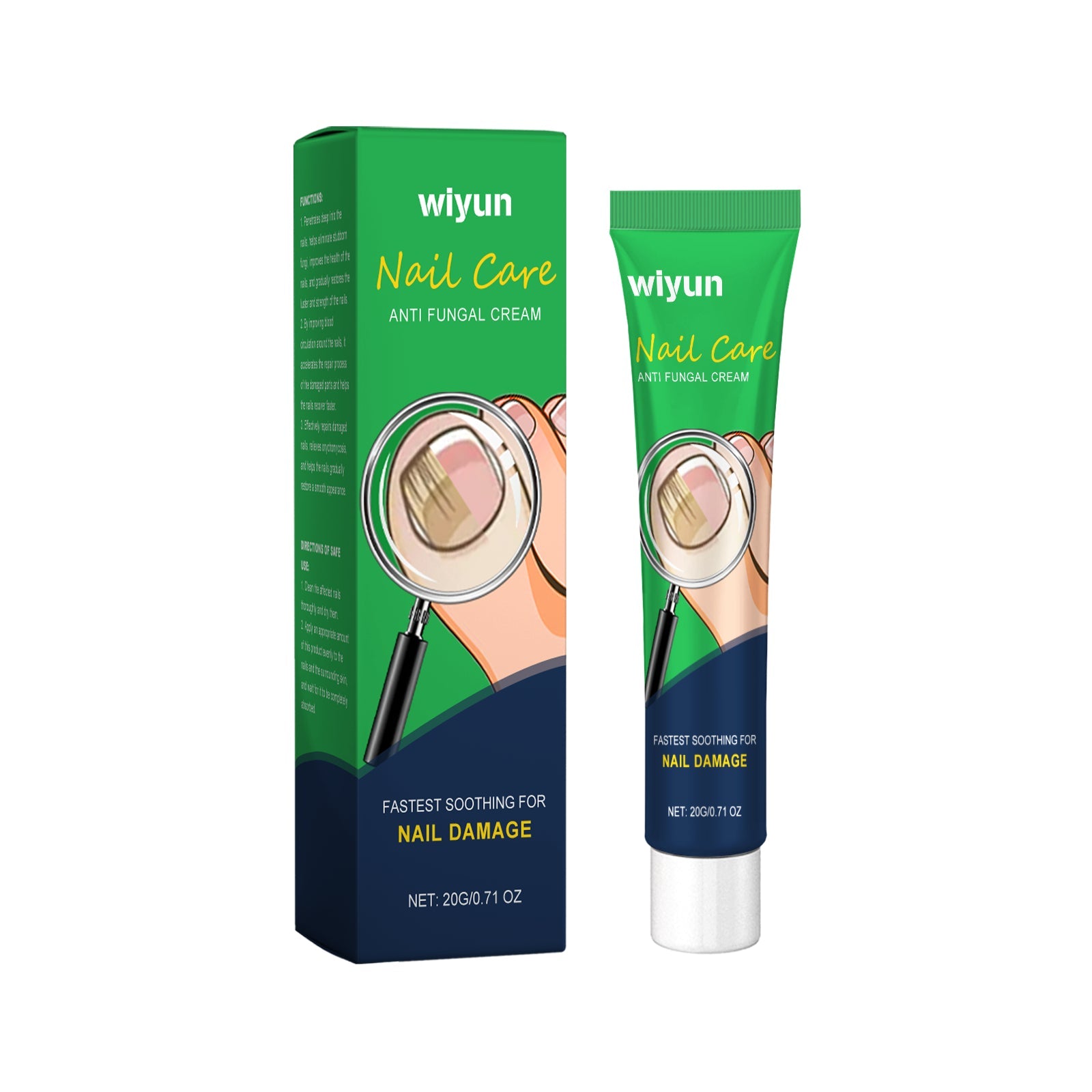 Crema per la cura e riparazione delle unghie Valstrend, crema idratante e rinforzante per unghie sane e forti.