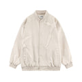 Heavy Industry Veneer Embroidery Flame Cross Baseball Uniform Jacket