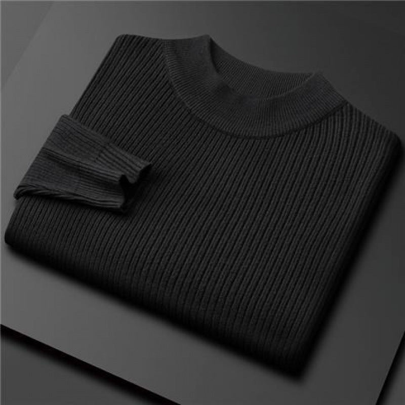 Maglione da uomo con collo alto Valstrend, ideale per autunno e inverno, in tessuto caldo e morbido, stile nuovo e moderno