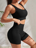 Shorts da yoga e abbigliamento sportivo da donna Valstrend, outfit comodo per esercizi e attività sportive.