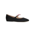 Scarpe ballerina donna stile francese Valstrend con fiocco, basse e flat, comode calzature eleganti e alla moda.