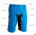 Shorts da ciclismo outdoor Valstrend, pantaloncini tecnici per ciclismo all'aperto, tessuto traspirante e resistente.