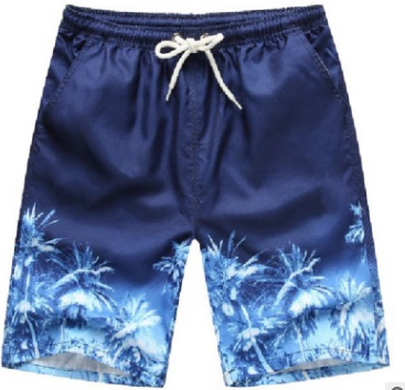 Pantaloncini da mare Valstrend con stampa, tessuto a rapida asciugatura, ideali per spiaggia e attività estive.