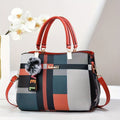 Borsa tote Valstrend in pelle sintetica impermeabile con tracolla rimovibile, grande capacità, design versatile per viaggio e shopping.