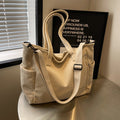 Corduroy Bag Women's Large Capacity New Autumn And Winter Wild Shoulder Messenger Bag