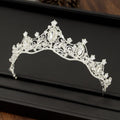 Coroncina da sposa coreana fatta a mano con perline, accessori nuziali, copricapo da sposa, di Valstrend shop