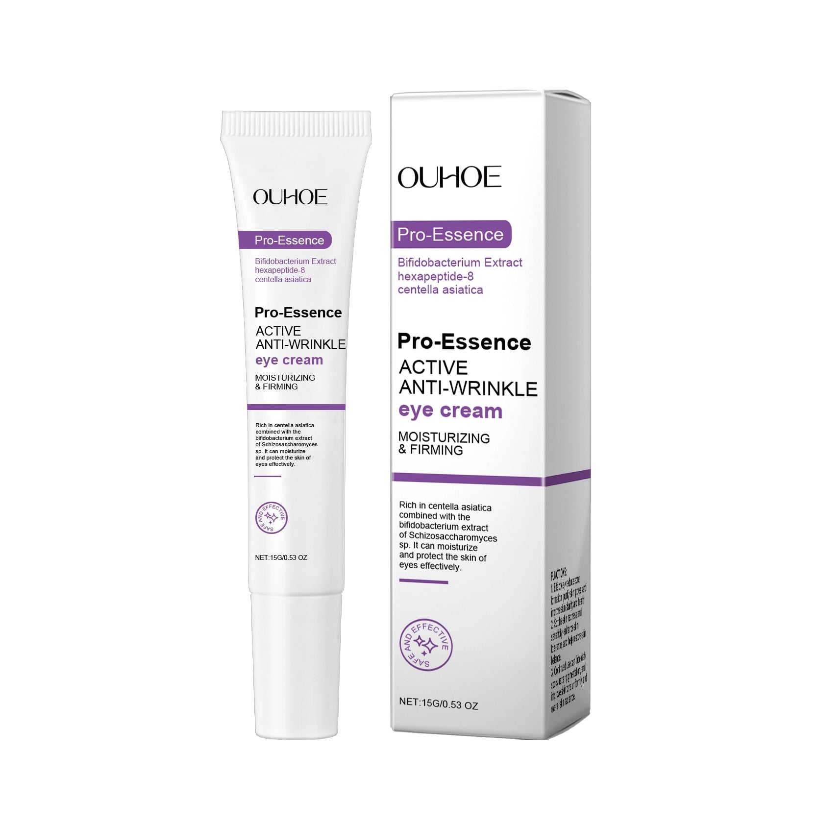 Crema occhi anti-rughe Valstrend Active Anti-Wrinkle, crema viso con formula anti-invecchiamento e idratante, visibile in un flacone.