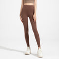 Pantaloni yoga antibacterial da donna Valstrend Shop, comodi e aderenti, tessuto traspirante e stile sportivo per l'allenamento.