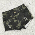 Shorts estivi in denim sexy hot pants Valstrend, con dettagli alla moda, perfetti per l'estate e look casual.