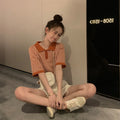 Short Sleeve Slim Knit For Women