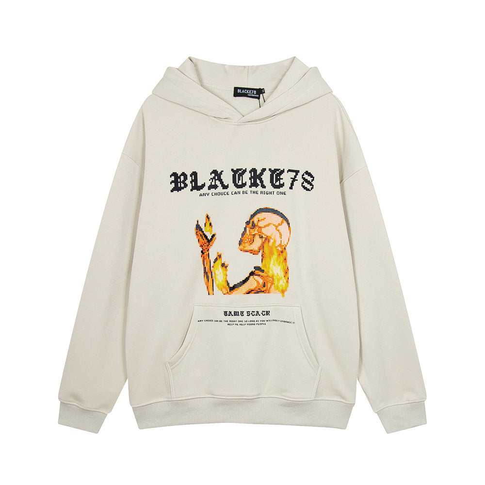 Loose Pullover Hoodie Sports Casual Top Autumn And Winter