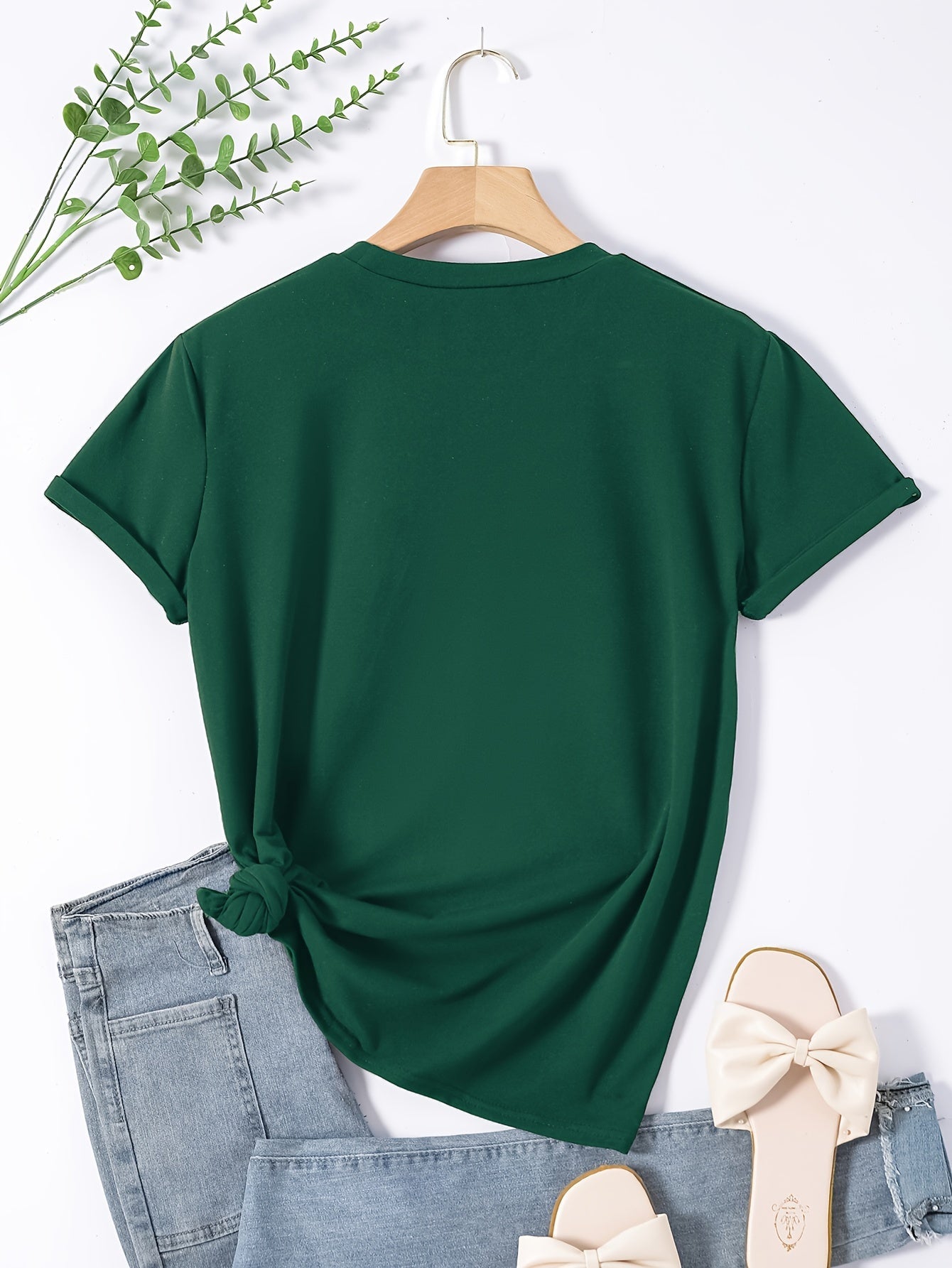 Maglietta donna con stampa orso, maniche corte e collo rotondo, top casual estivo e primaverile, marchio Valstrend shop