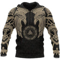 Maglione anime Viking Tattoo Game Valstrend con grafica dettagliata e stile ispirato ai videogiochi, in tessuto morbido e confortevole