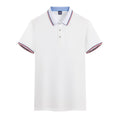 Work Clothes Ice Silk Quick-drying 240g Color Matching Polo Shirt
