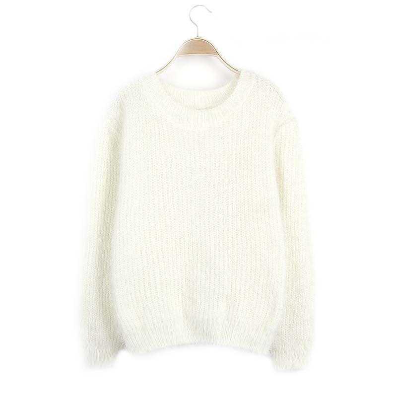 Maglione donna oversize colorato in mohair morbido, stile casual e confortevole, con tonalità pastello, marca Valstrend.