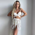 Bikini sexy a tre pezzi Valstrend, costume da bagno senza schienale con push-up e design seducente, ideale per l’estate.