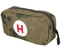 Borsa porta-pronto soccorso mimetica Valstrend, compatta e resistente, con tasche e scomparti per emergenze mediche.
