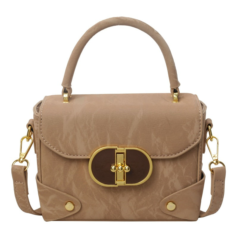 Borsa piccola Valstrend in stile primavera, elegante e versatile, con design a forma di scatola modellante per donna.