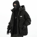 Men's Loose Trendy Workwear Thickened Cotton-padded Coat
