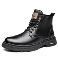 Stivali casual da uomo Valstrend con punta grande e calda, ideali per look rilassati e comfort quotidiano.