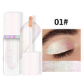 Ombretto liquido monocromatico Valstrend con effetto cangiante e brillante, ideale per trucco artistico e palco, applicato sugli occhi