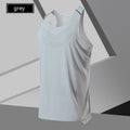 Gilet da corsa estivo senza maniche per uomo, leggero e traspirante, marca Valstrend, ideale per allenamenti all'aperto.