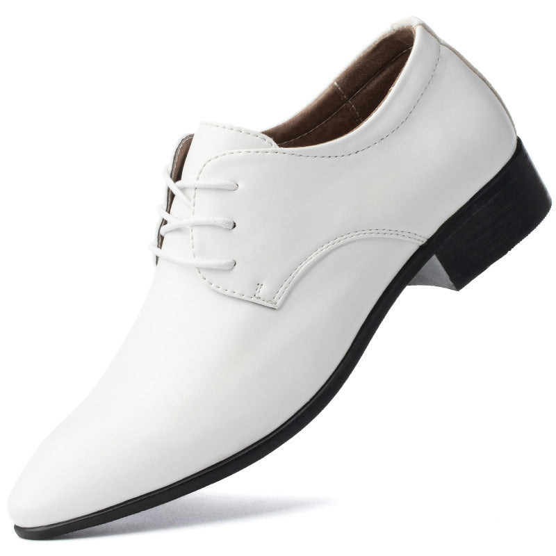 Scarpe casual da uomo Valstrend in pelle traspirante con design elegante e comodo, ideali per il business e il tempo libero.