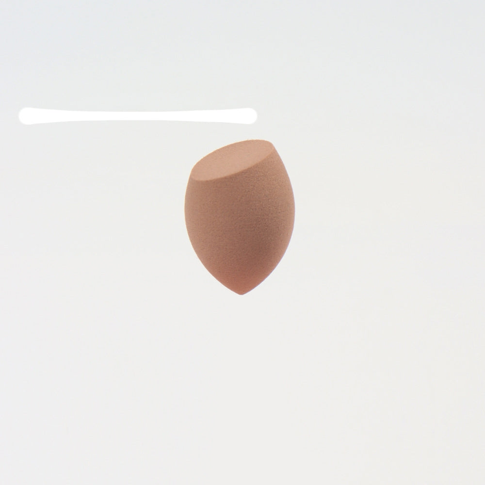 Piccolo spugnetta makeup Valstrend Shop, mini beauty egg per applicazione di prodotti cosmetici, in tonalità rosa chiaro.