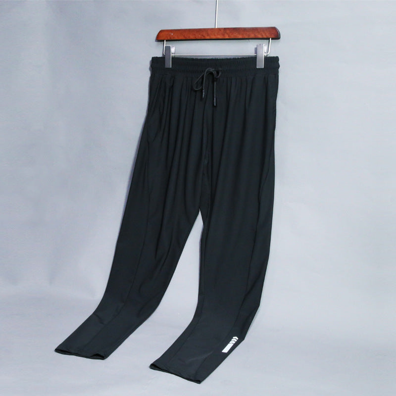 Pantaloni casual estivi Valstrend shop in seta leggera e rapida asciugatura, ideali per sport e attività all'aperto per uomo.