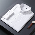 Camicia uomo a righe estiva Valstrend, stile sottile e leggero, con colletto classico e maniche a manica corta.