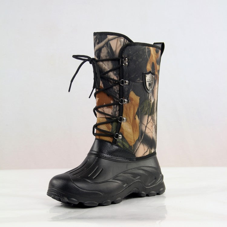 Scarpe da pesca da uomo Valstrend, stivali termici impermeabili e resistenti alle intemperie per attività all'aperto
