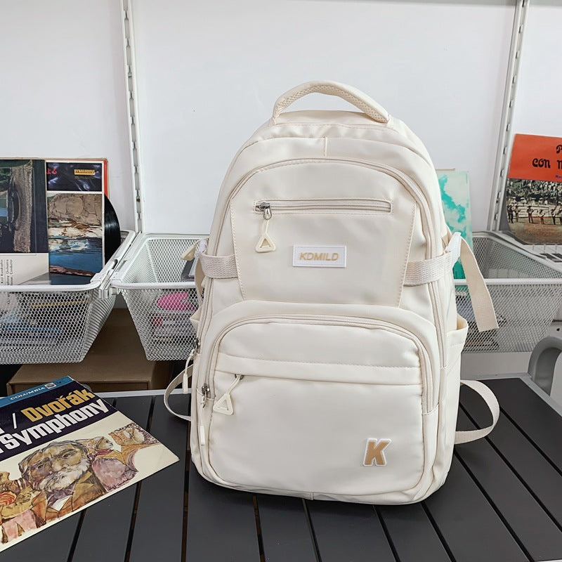 Zaino Mori Style per studenti delle scuole medie, brand Valstrend, in tessuto resistente con scomparti spaziosi e design moderno