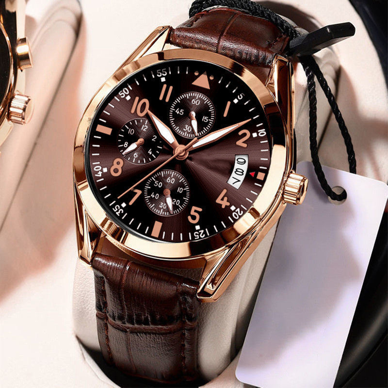 Orologio automatico meccanico da uomo Valstrend con quadrante luminoso, calendario, resistente all'acqua e stile fashion coreano.