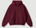 Felpa oversize casual in tessuto spesso di colore unito, marca Valstrend Shop, vestibilità comoda e stile rilassato.