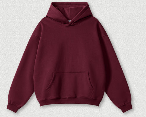 Felpa oversize casual in tessuto spesso di colore unito, marca Valstrend Shop, vestibilità comoda e stile rilassato.