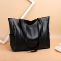Borsa tote in eco pelle Valstrend con molte tasche, grande borsa da lavoro, scuola o viaggio, comoda e spaziosa.