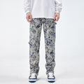 Pantaloni in denim jacquard larghi e casual per ragazzi, stile alla moda, marca Valstrend shop, tessuto morbido e confortevole