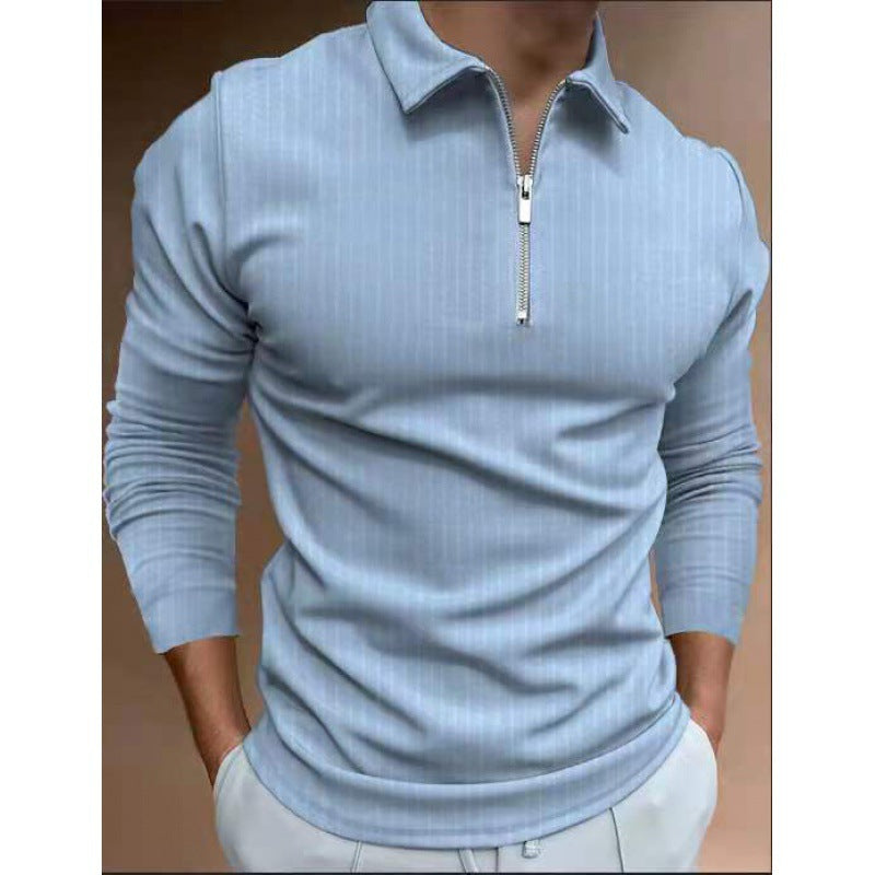 Maglietta uomo Valstrend shop, stile cross-border Amazon, tessuto morbido, collo rotondo, design casual, visibile dall’immagine.
