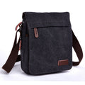 Borsa messenger da uomo in tela con tracolla, stile casual e robusto, perfetta per uso quotidiano, marca Valstrend shop