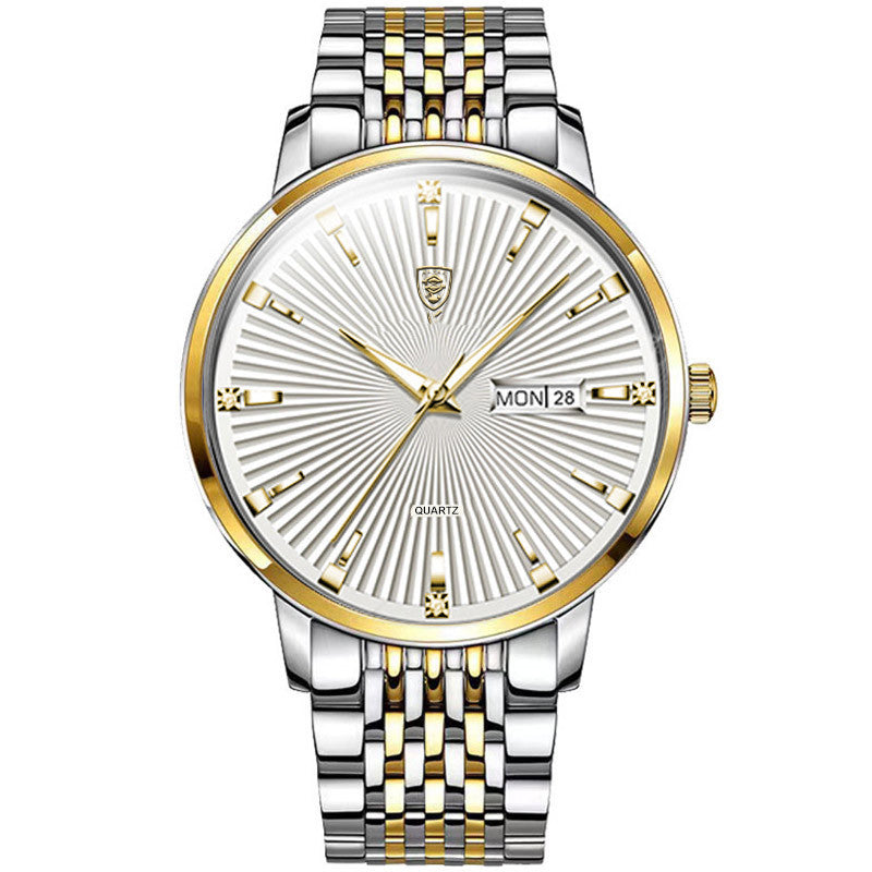 New Waterproof Luminous Men's Watch Business Quartz Watch