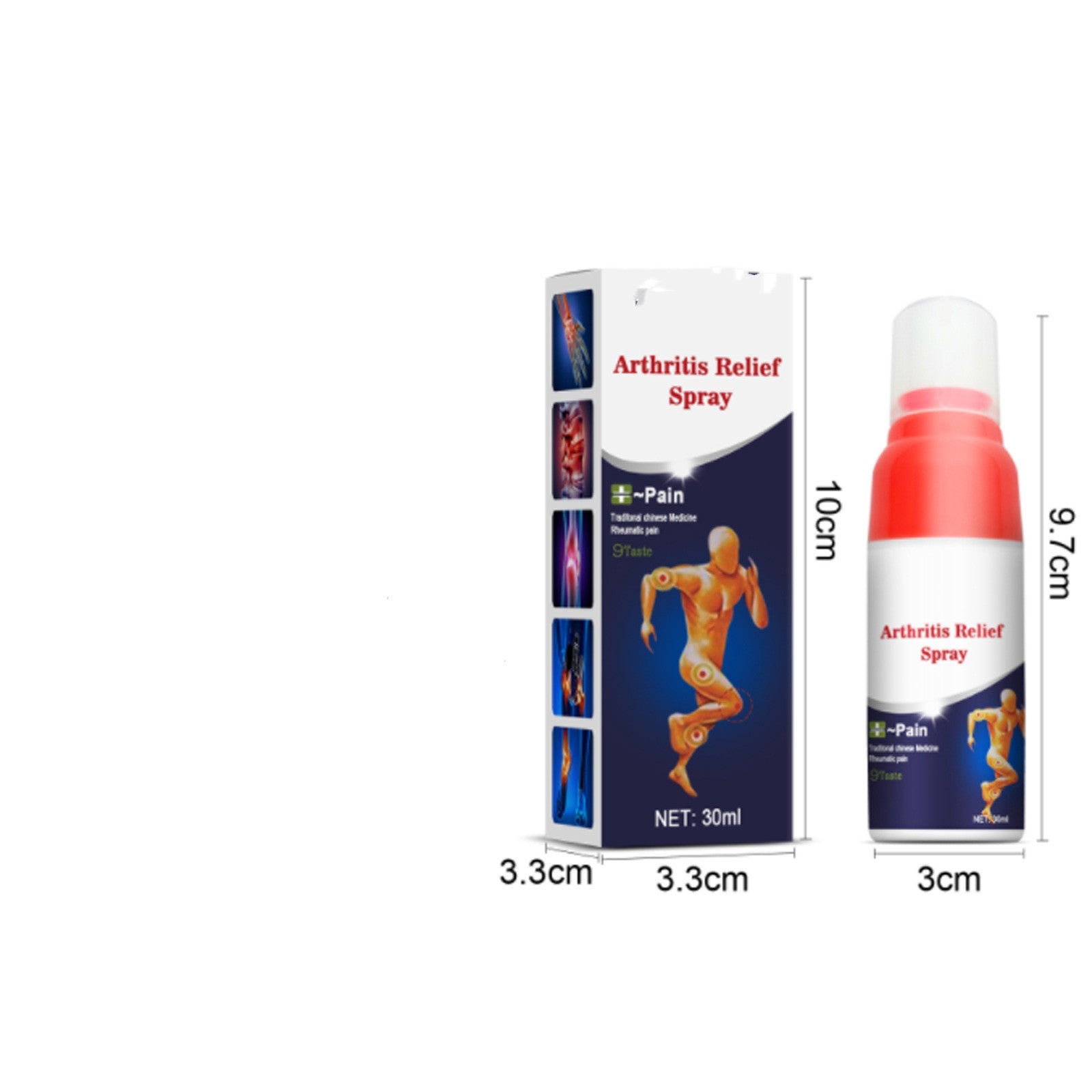 Spray Valstrend per sollievo da dolore lombare, articolazioni e muscoli, con impacco freddo per il sollievo rapido.