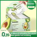 30 Pieces Avocado Makeup Remover Wipe Disposable