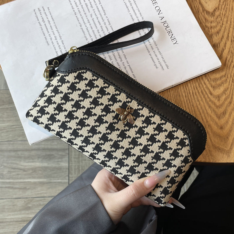 Borsa a mano elegante in tela, donna, marca Valstrend, con dettagli raffinati e design sofisticato, ideale per occasioni speciali
