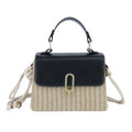 Borsa a tracolla in stile Western Valstrend, versatile con motivo intrecciato, perfetta per un look casual e alla moda.