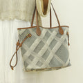 Borsa a tracolla casual in canvas di grande capacità, stile pratico e spazioso, marca Valstrend shop.