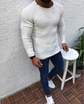 Maglione a camicia Valstrend Shop, tessuto morbido con colletto e bottoni, stile casual e femminile, ideale per l'autunno.