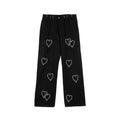 Pantaloni casual retrò Valstrend con vita alta, stile all-match, adatti a look alla moda e comfort in tessuto morbido.