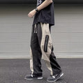 Zipper Overalls Trendy Ins Loose Color Matching Casual