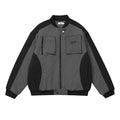 Giacca da baseball in cotone imbottito per uomo, stile sportivo con cappuccio e zip, di marca Valstrend shop.